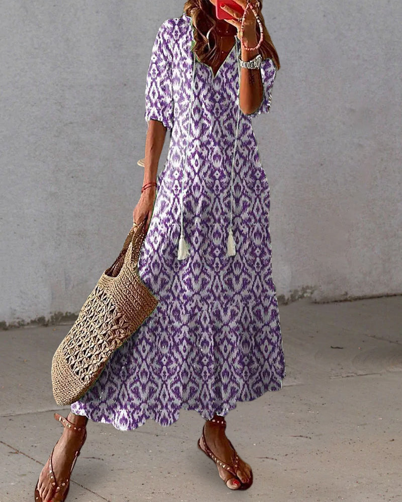 Apolline | Boho Maxi Dress