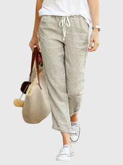 Zanra | Easy Drawstring Trousers