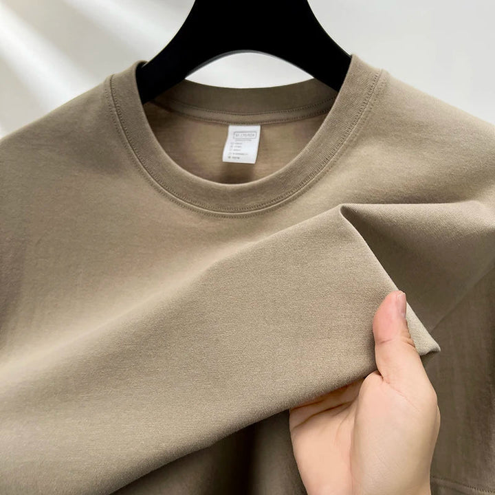 Men’s Classic Cotton Crewneck T-Shirt | Soft Everyday Essential | Relaxed Fit