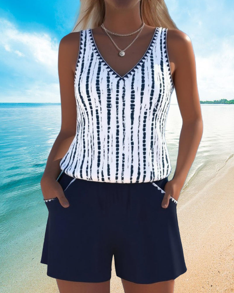 Olympe | Belly-Covering Swim Set