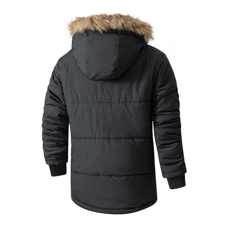 Men's Chic Hooded Puffer Insulated Winter Jacket