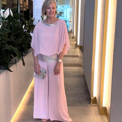 Liselotte | Occasion-Ready Evening Set with Cape Sleeves