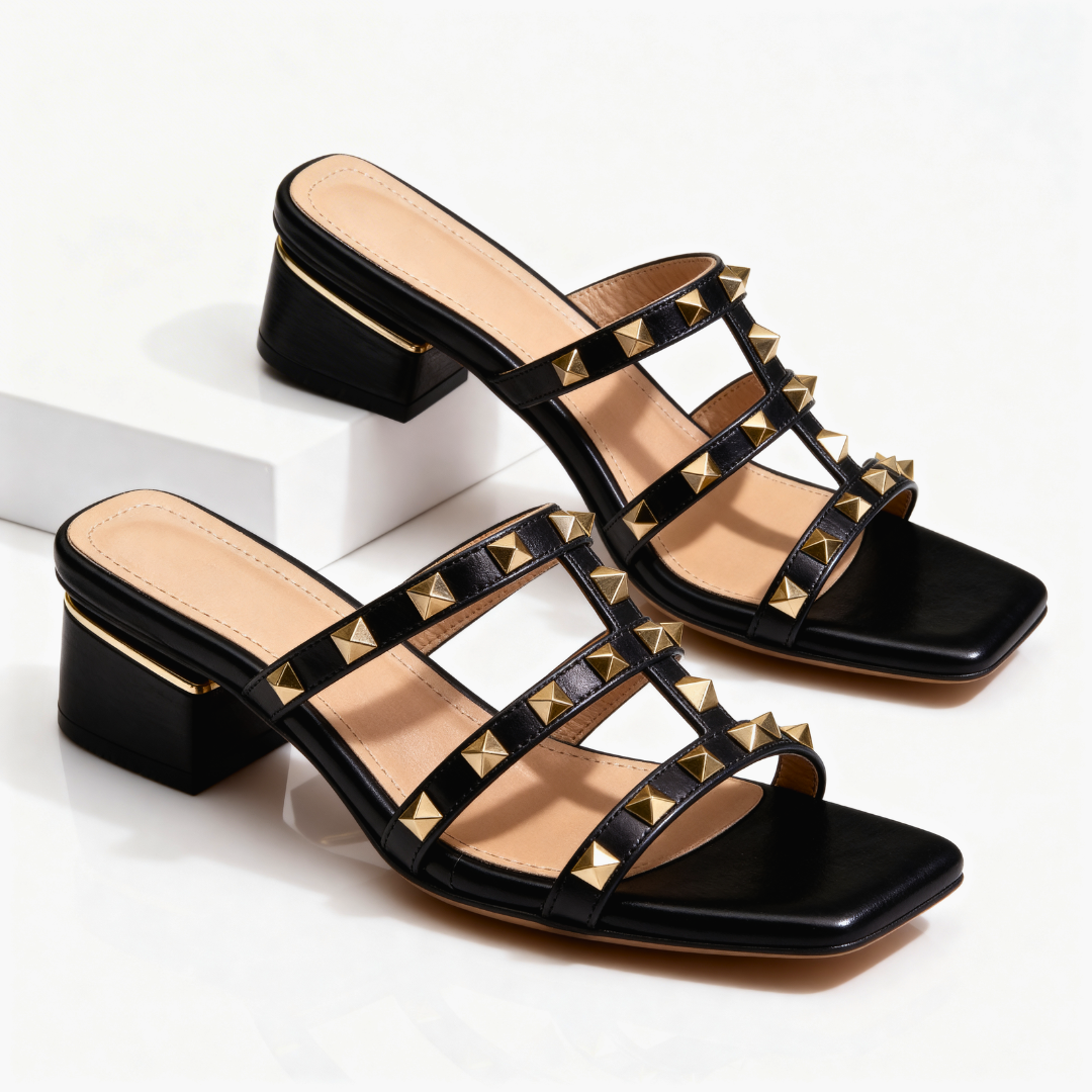 Roxane | Studded Mule