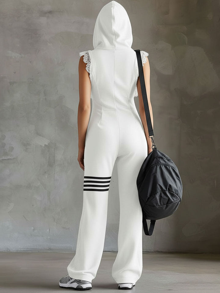 Tiphaine | Hooded Jumpsuit