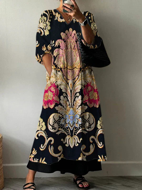 Branwen | Floral Maxi Dress