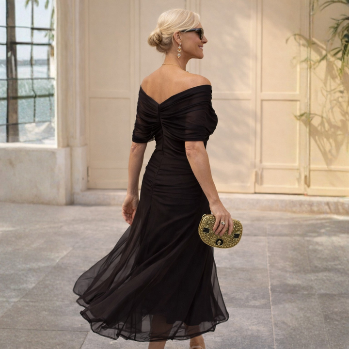 Aliénor | Off-Shoulder Dress