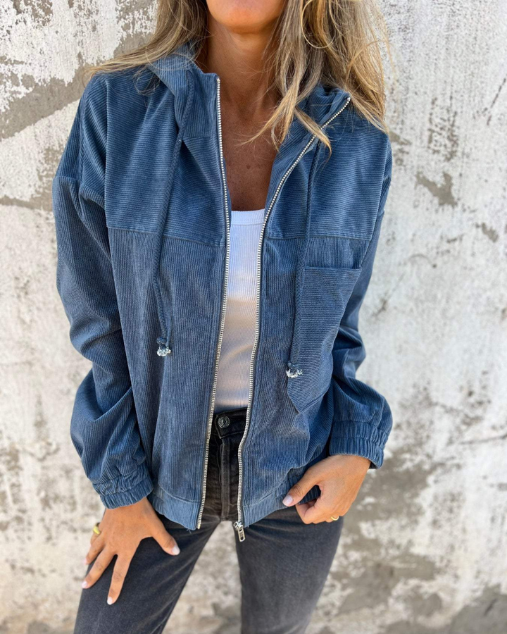 Bérengère | Zip-Up Hooded Jacket