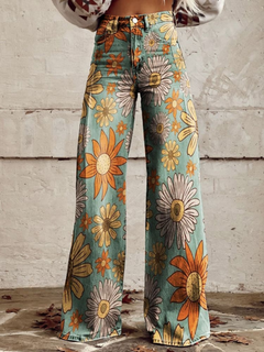 Agathe | Wide-Leg Trousers with a Fluid Drape