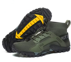 Men's Non-Slip Trail Sneakers with a Breathable Mesh Upper