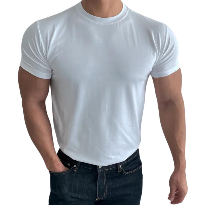 Classic Crew Neck Fitted T-Shirt | Men’s Essential Tee Canada