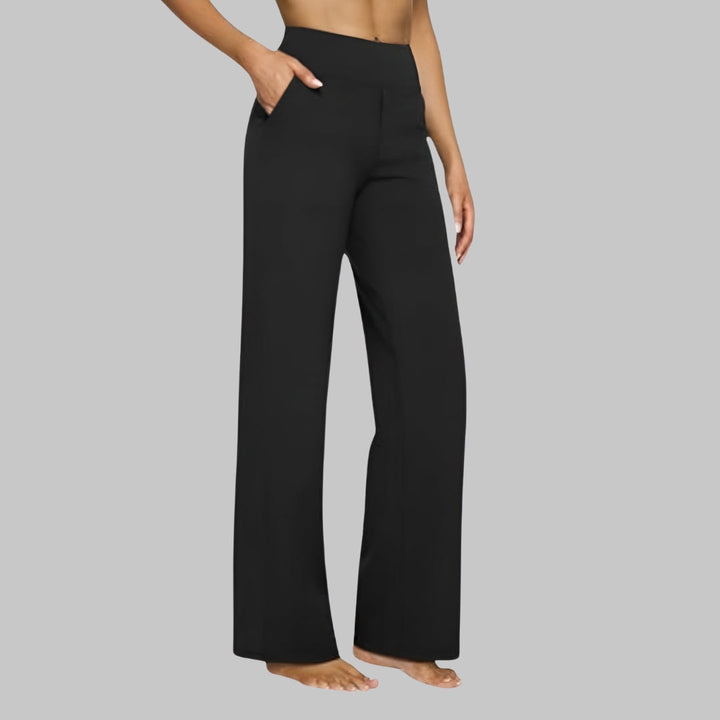 Women's High Waist Long Gaucho Pants