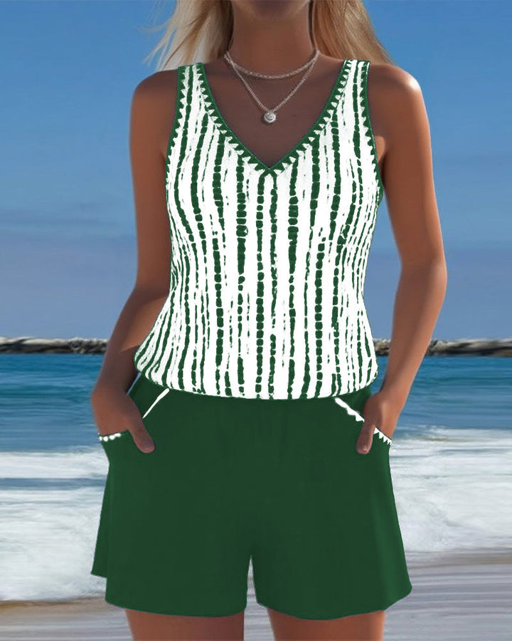 Olympe | Belly-Covering Swim Set