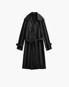 Thaddeus | Men's Double-Breasted Relaxed Peacoat