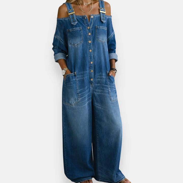 Denise | Cold-Shoulder Jumpsuit