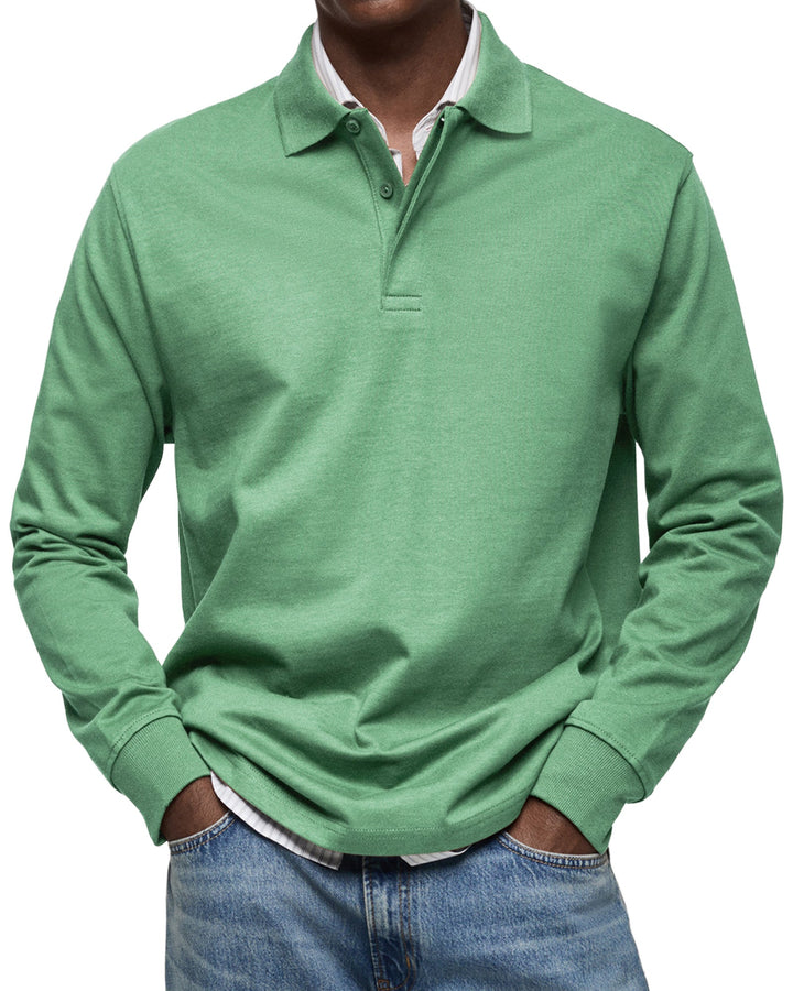 Fletcher | Refined Long Sleeve Polo