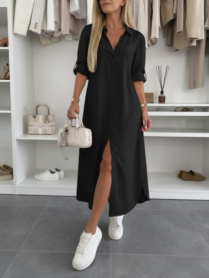 Marie | Oversized Shirt Dress