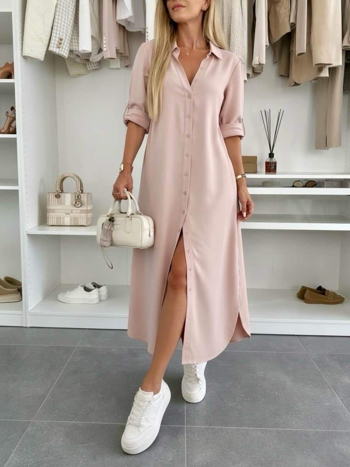 Marie | Oversized Shirt Dress