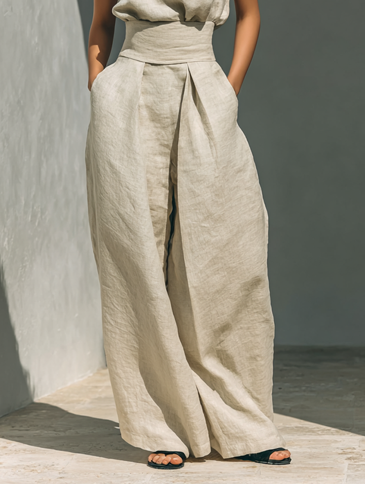 Deirdre | Sleeveless Two-Piece Set