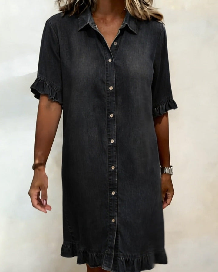 Réjeanne | Ruffle-Trim Dress