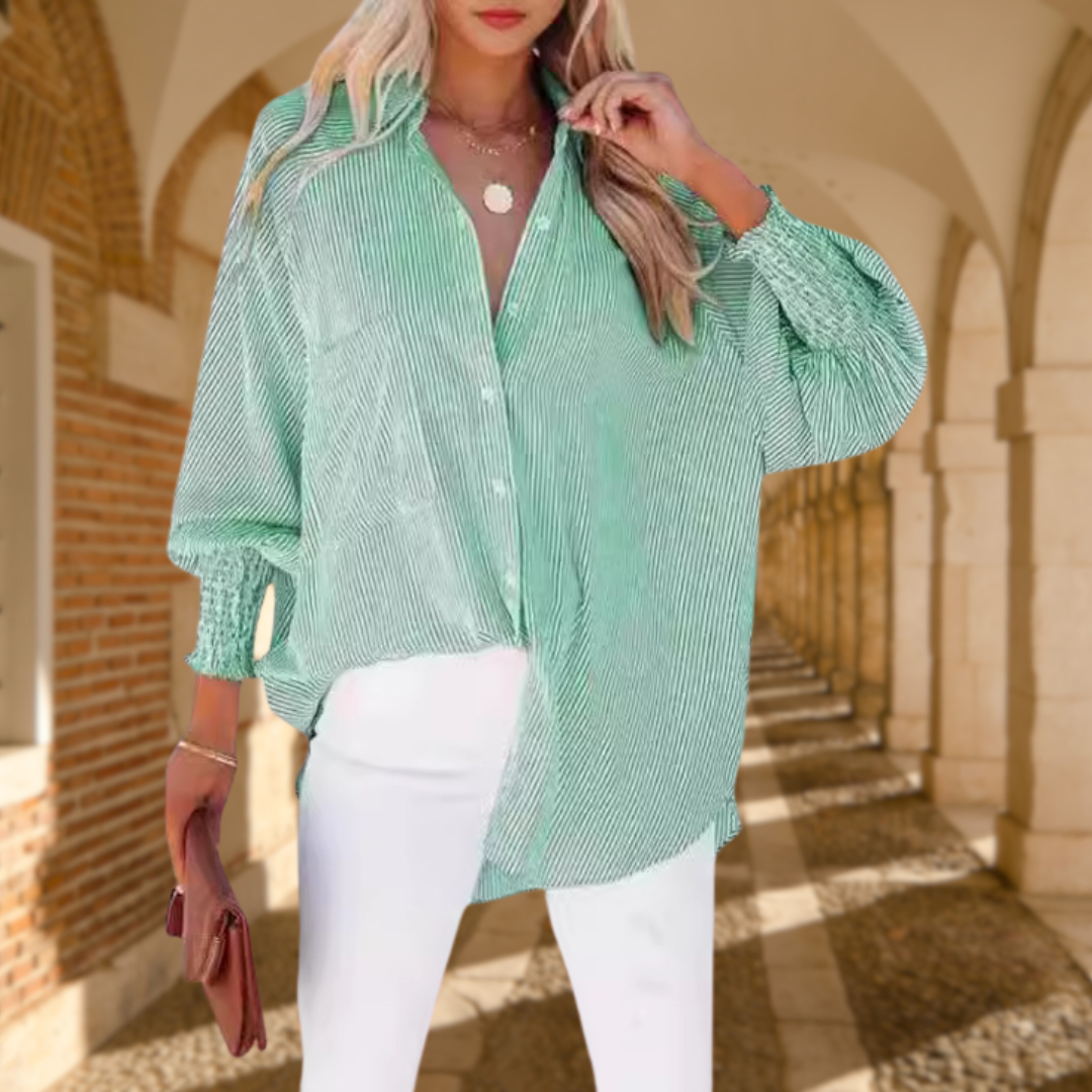 Maude™| Women Everyday Relaxed-Fit Shirt