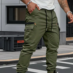Murray | Men's Cargo Jogger with Zip Pockets