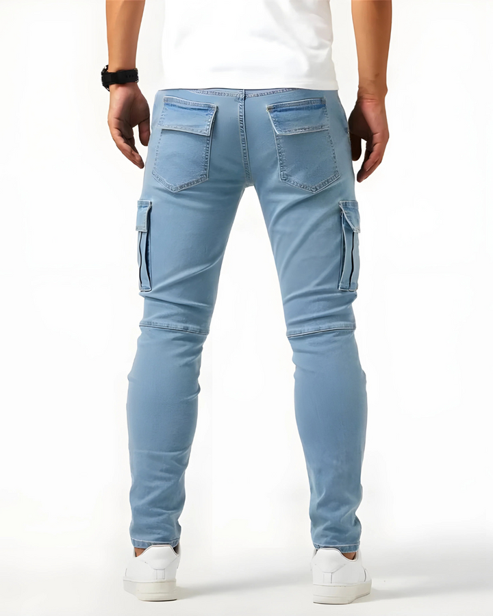 Alastair | Stretch Slim Cargo Pant