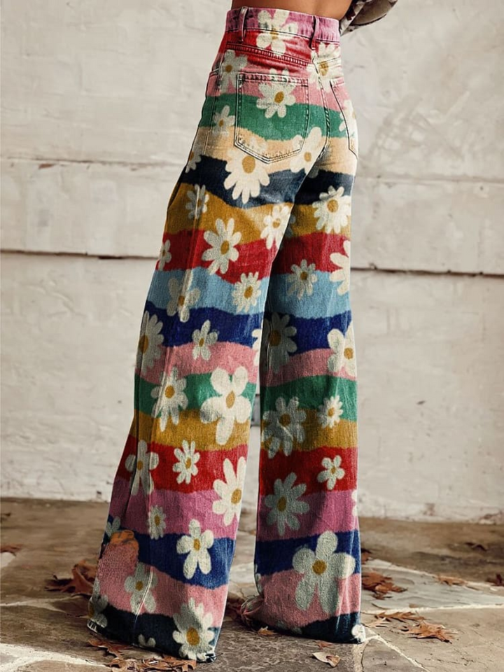 Violette | Floral Trouser