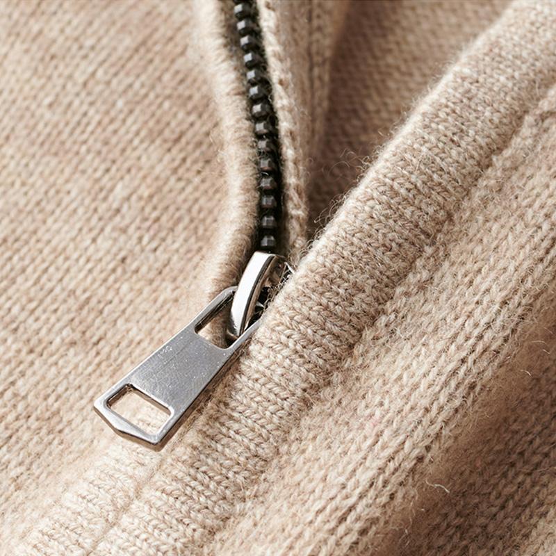 Men's Classic Knit Quarter Zip Sweater