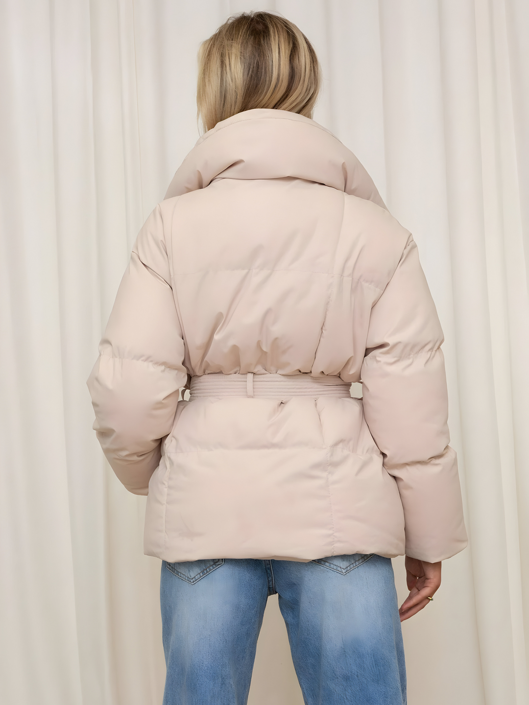 Women's Casual Quilted Puffer Winter Jacket