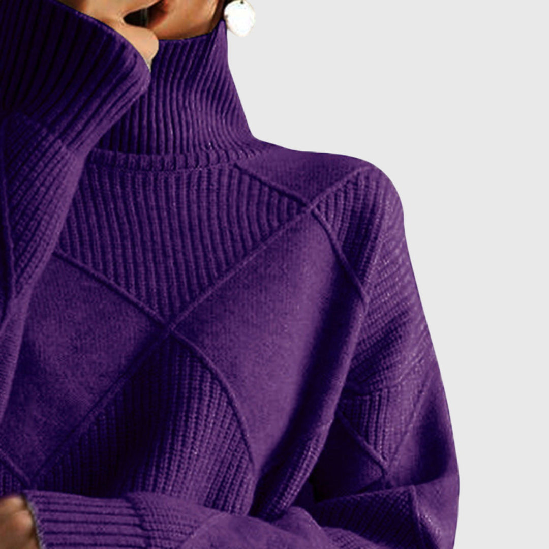 Ruth women's soft turtleneck sweater - photo 20