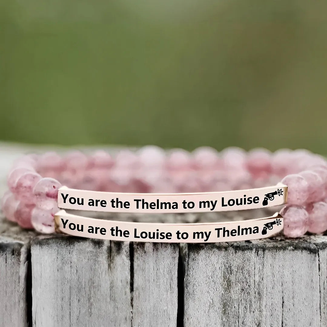 Women's Engraved Love Friendship Bracelets