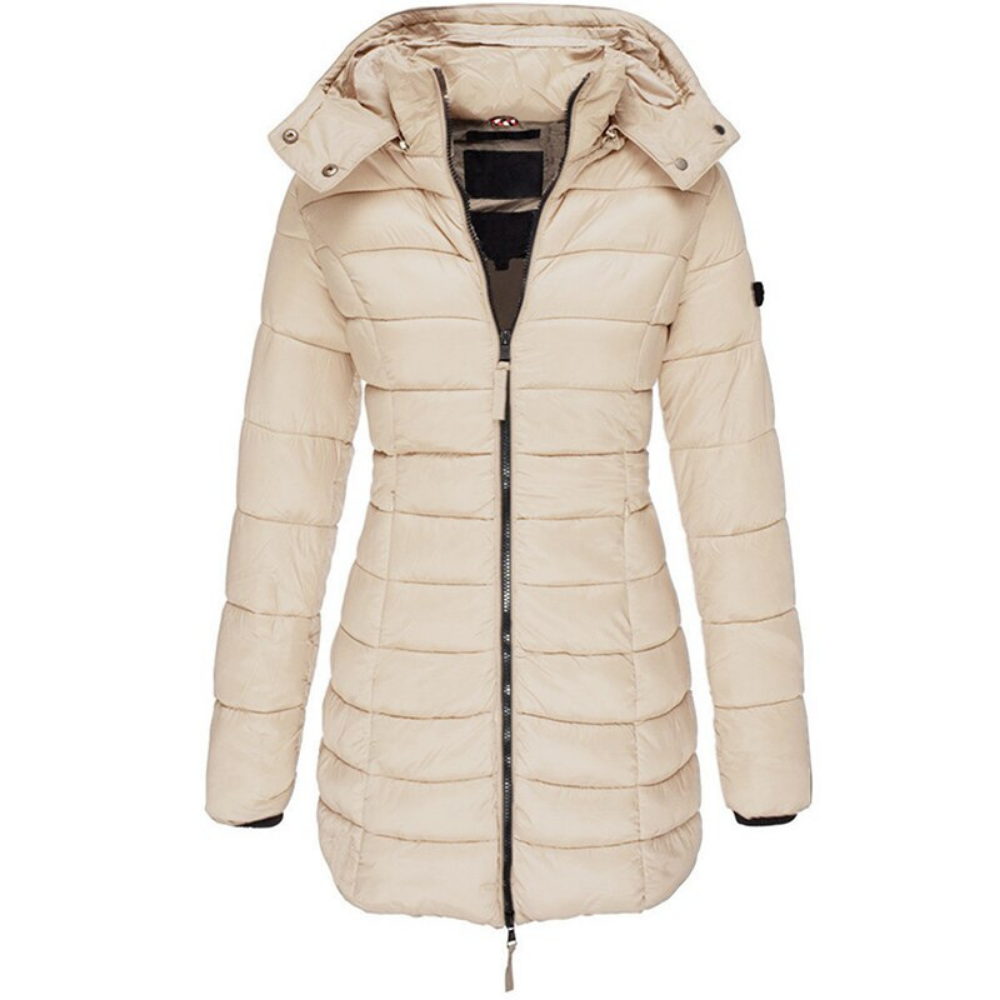 Women's Long Puffer Snow Winter Jacket
