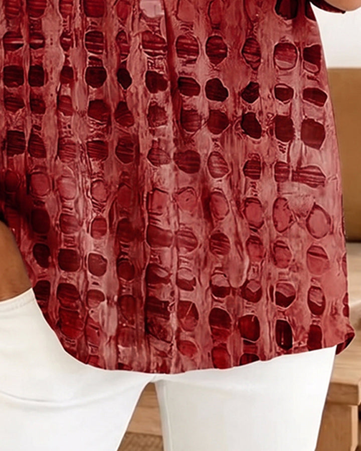 Prudence | Elegant Collar Blouse