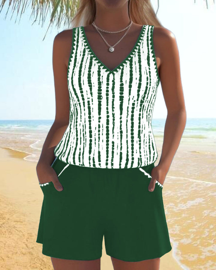 Olympe | Belly-Covering Swim Set
