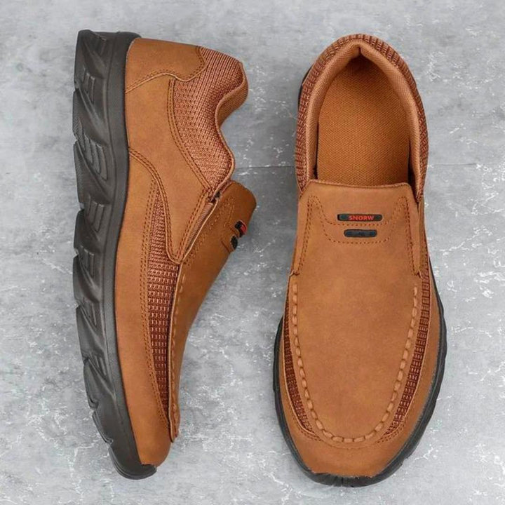 Men’s Slip-On Comfort Loafers | Cushioned Sole Walking Shoe | Casual Everyday Footwear