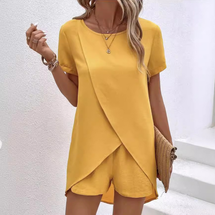 Pélagie | Casual Shorts Set