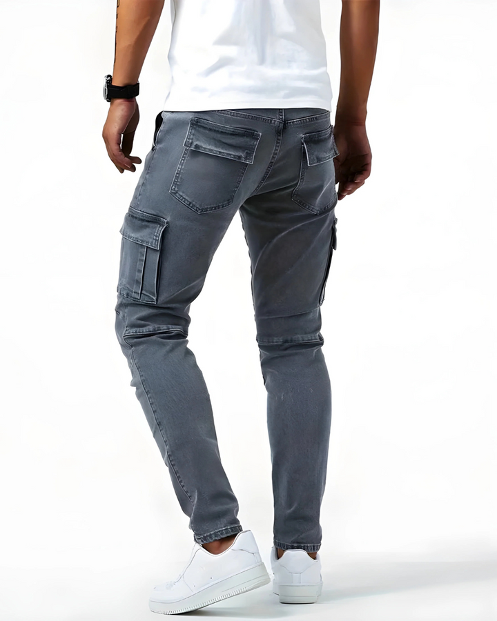 Alastair | Stretch Slim Cargo Pant