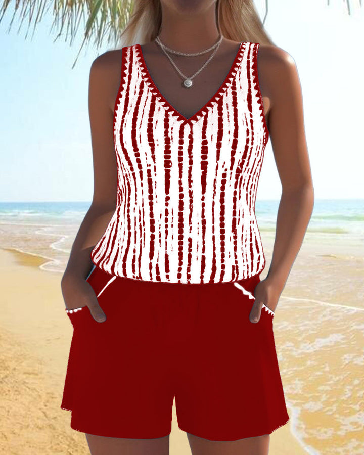 Olympe | Belly-Covering Swim Set