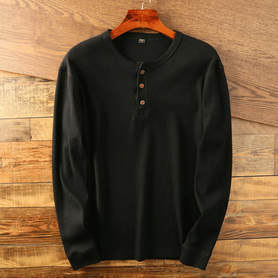 Humphrey men's soft henley shirt - photo 9