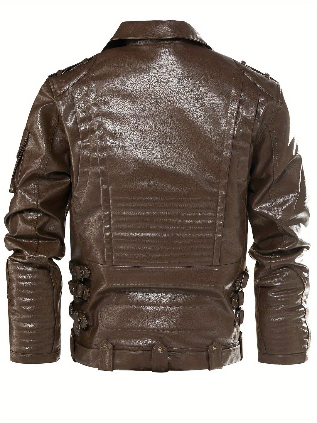 Gordon | Military Leather Biker Jacket