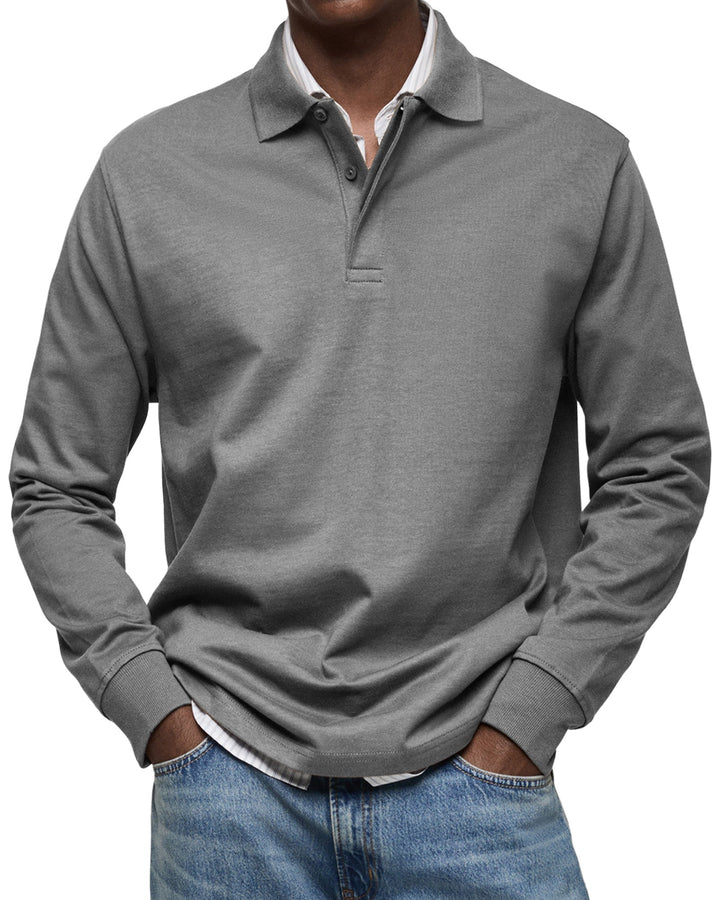 Fletcher | Refined Long Sleeve Polo