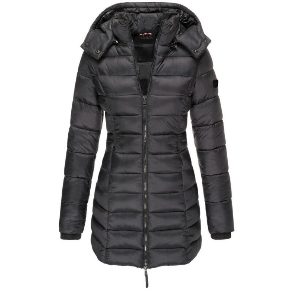 Women's Long Puffer Snow Winter Jacket