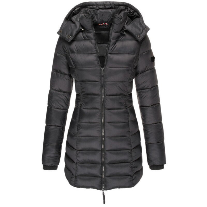 Women's Long Puffer Snow Winter Jacket