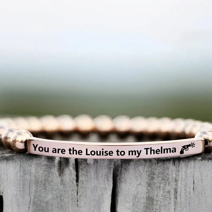 Women's Engraved Love Friendship Bracelets