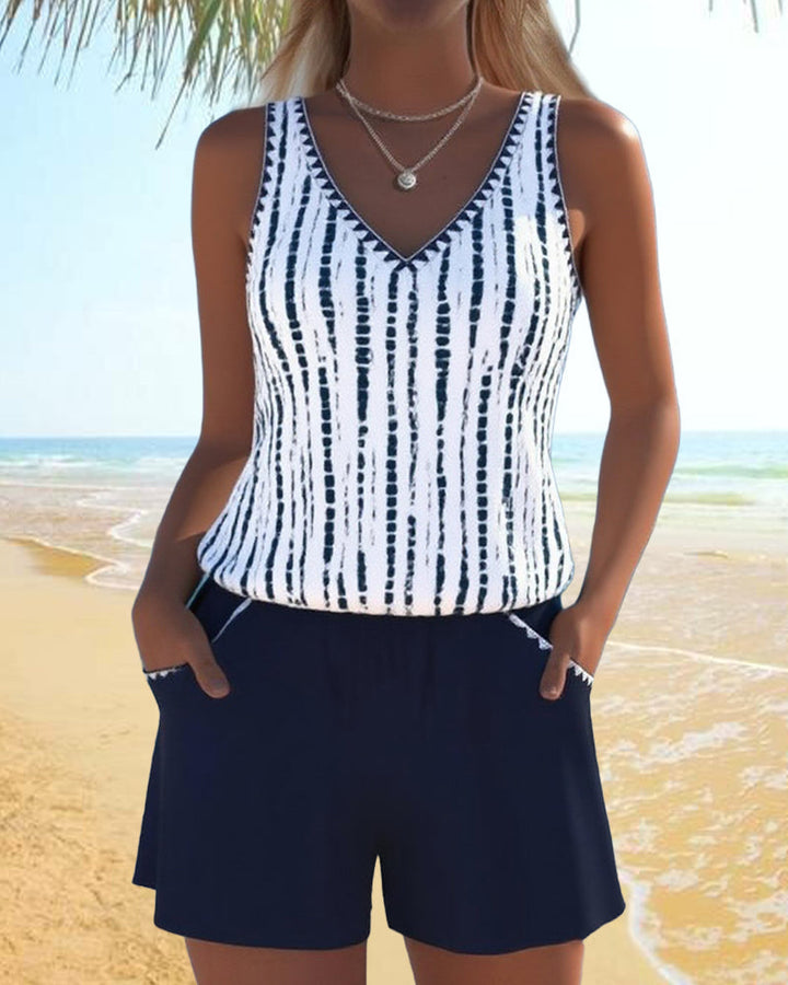 Olympe | Belly-Covering Swim Set