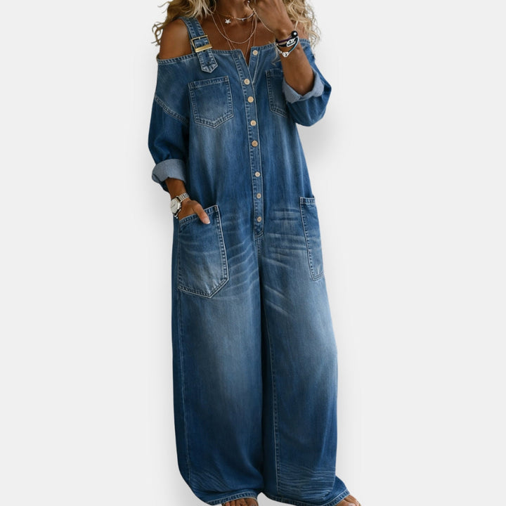 Denise | Cold-Shoulder Jumpsuit