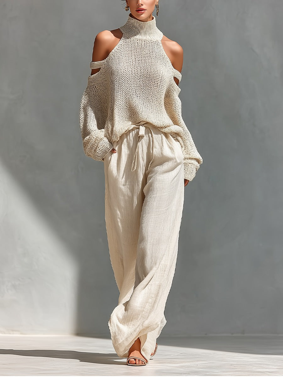 Léonide | Wide-Leg Trouser Set