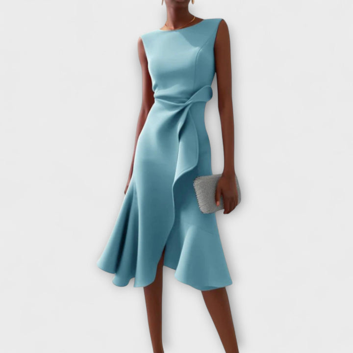 Isabeau | Structured Midi Dress