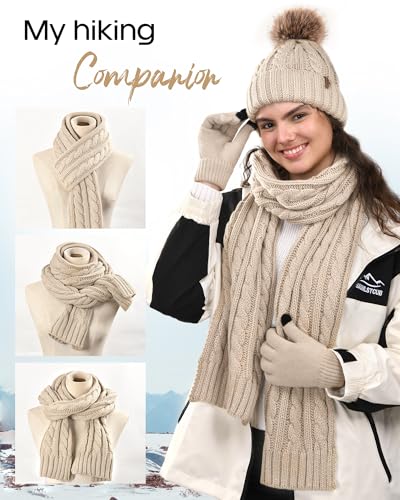 Women's Chic Warm Winter Breathable Velvet-Lined Gloves