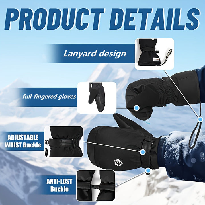 Men's Casual Ski Mittens